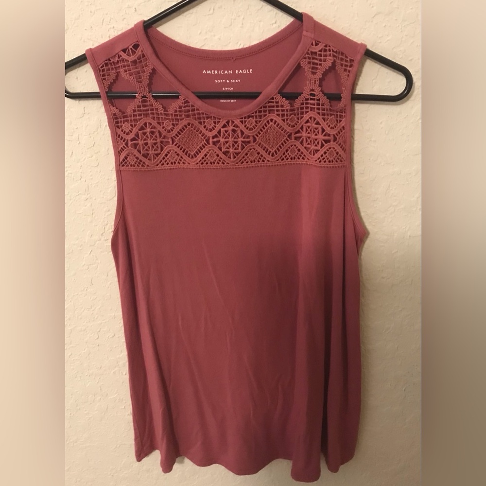 Women’s American Eagle Pink Tank Top